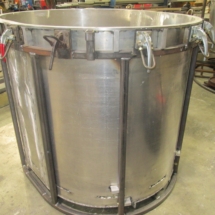 Large tank mold for rotomolding
