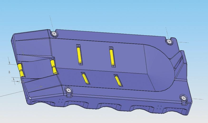 Rotomolded Jet Ski Dock Assembly