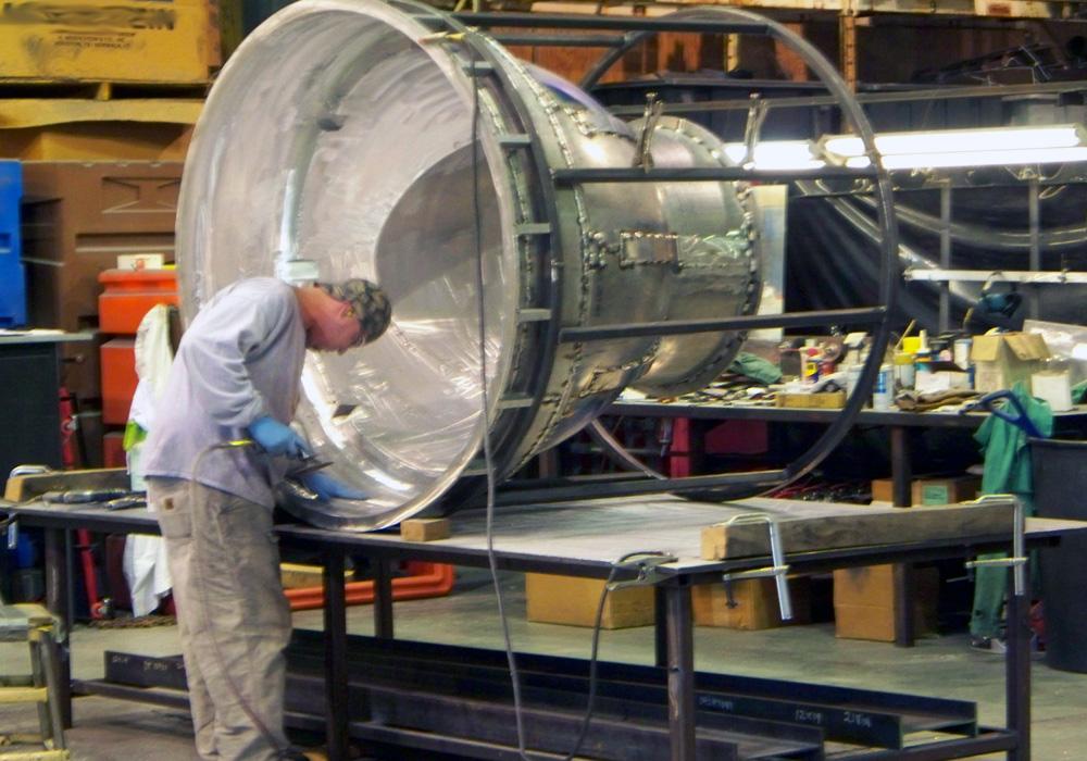 Mold being built for Rotational Molding