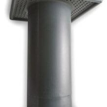 Rotomolded Tornado Shelter Vent Stack