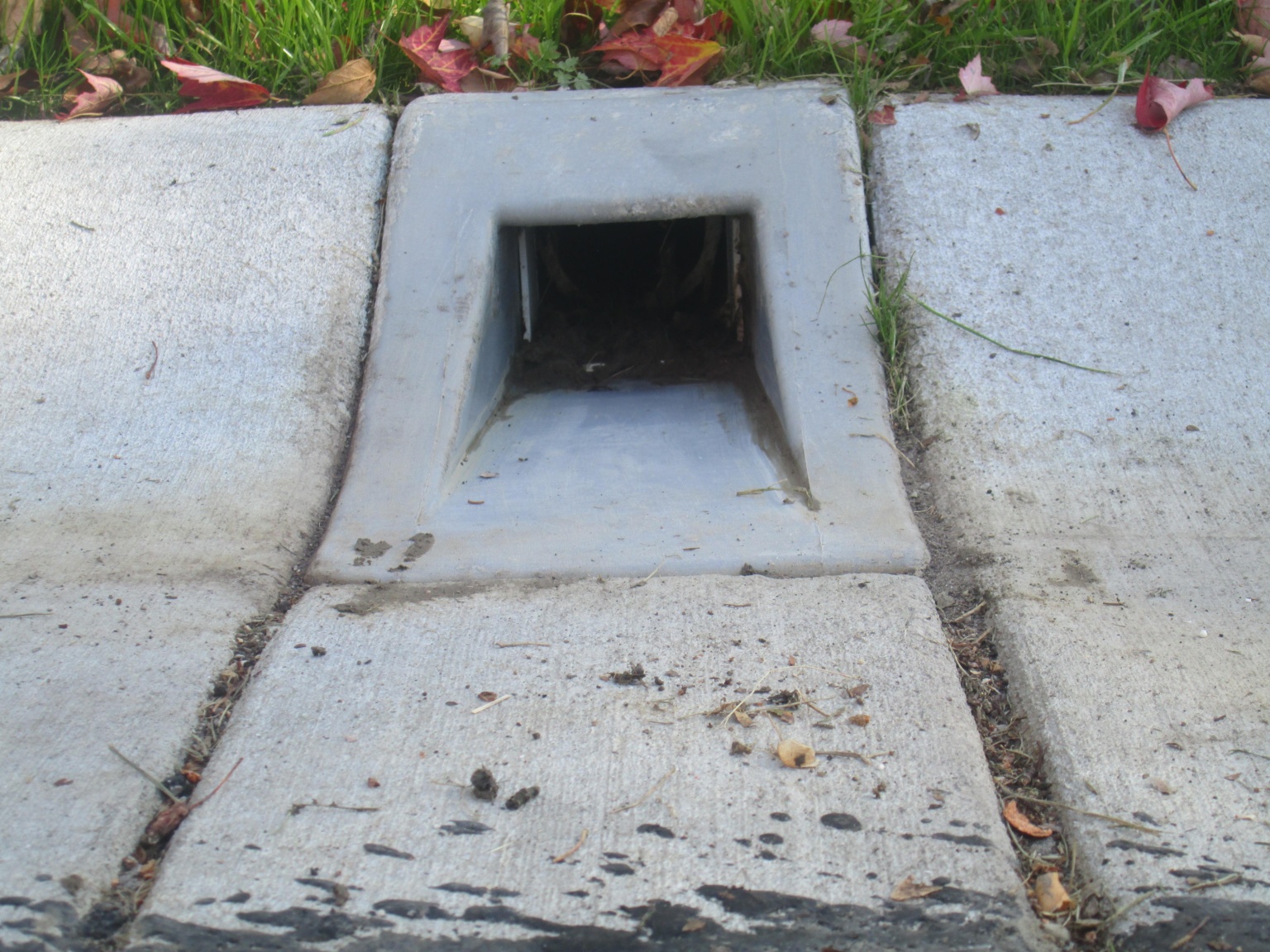 Curb Drains Through The Curb Drains Rotomolding Rotational