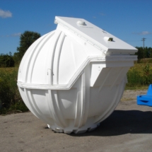 Custom Rotomolded Storm Shelter