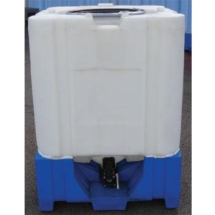 Front of 275 Gallon IBC