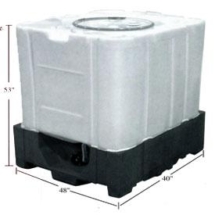 Avenger 275 Gallon IBC Dimensions