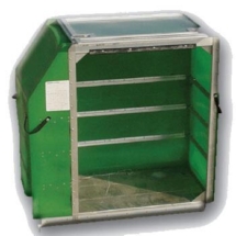 Rotomolded Green Custom ULD Container