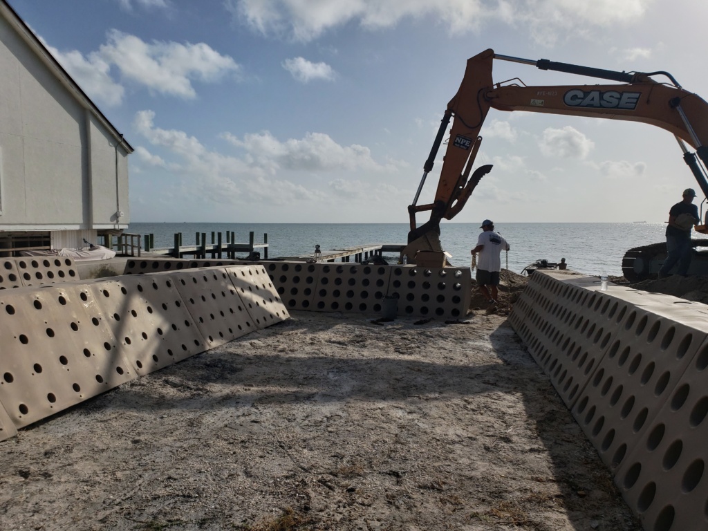 Sandsaver Being Installed Gulf of Mexico