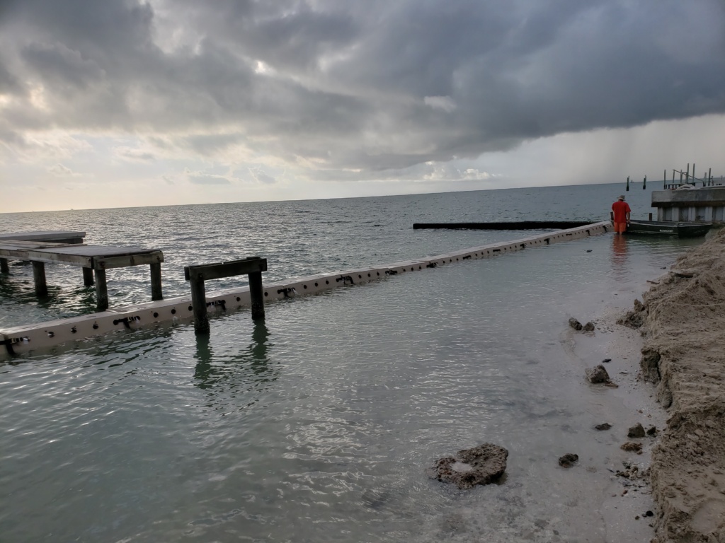 Sandsaver lined up and installed in the Gulf of Mexico