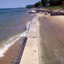 Lake Michigan Beach Erosion Solution
